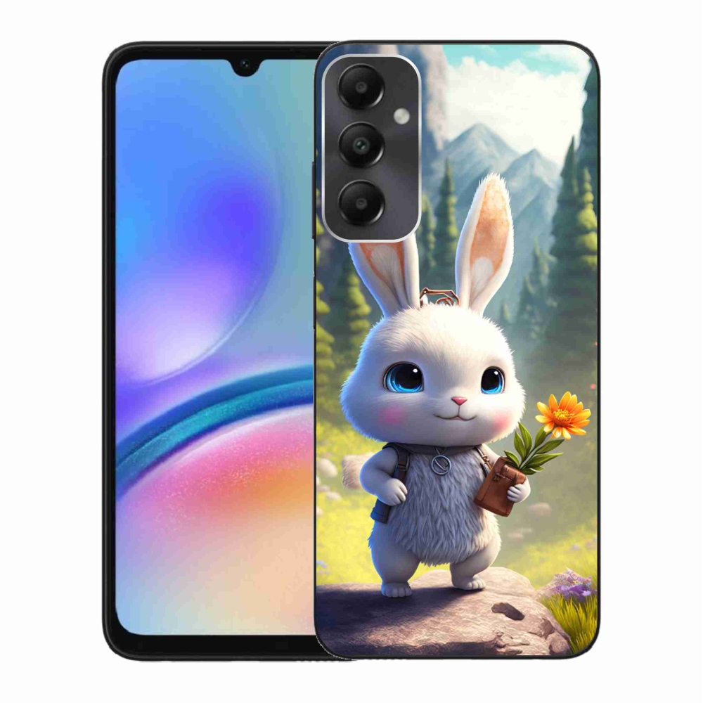 Gelový kryt mmCase na Samsung Galaxy A05s - roztomilý králíček