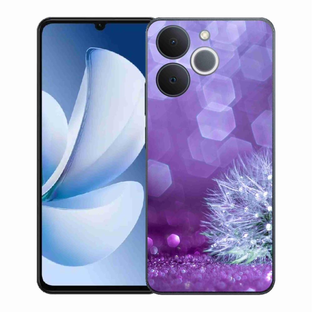 Gelový kryt mmCase na Realme Note 70T - odkvetlá pampeliška 2