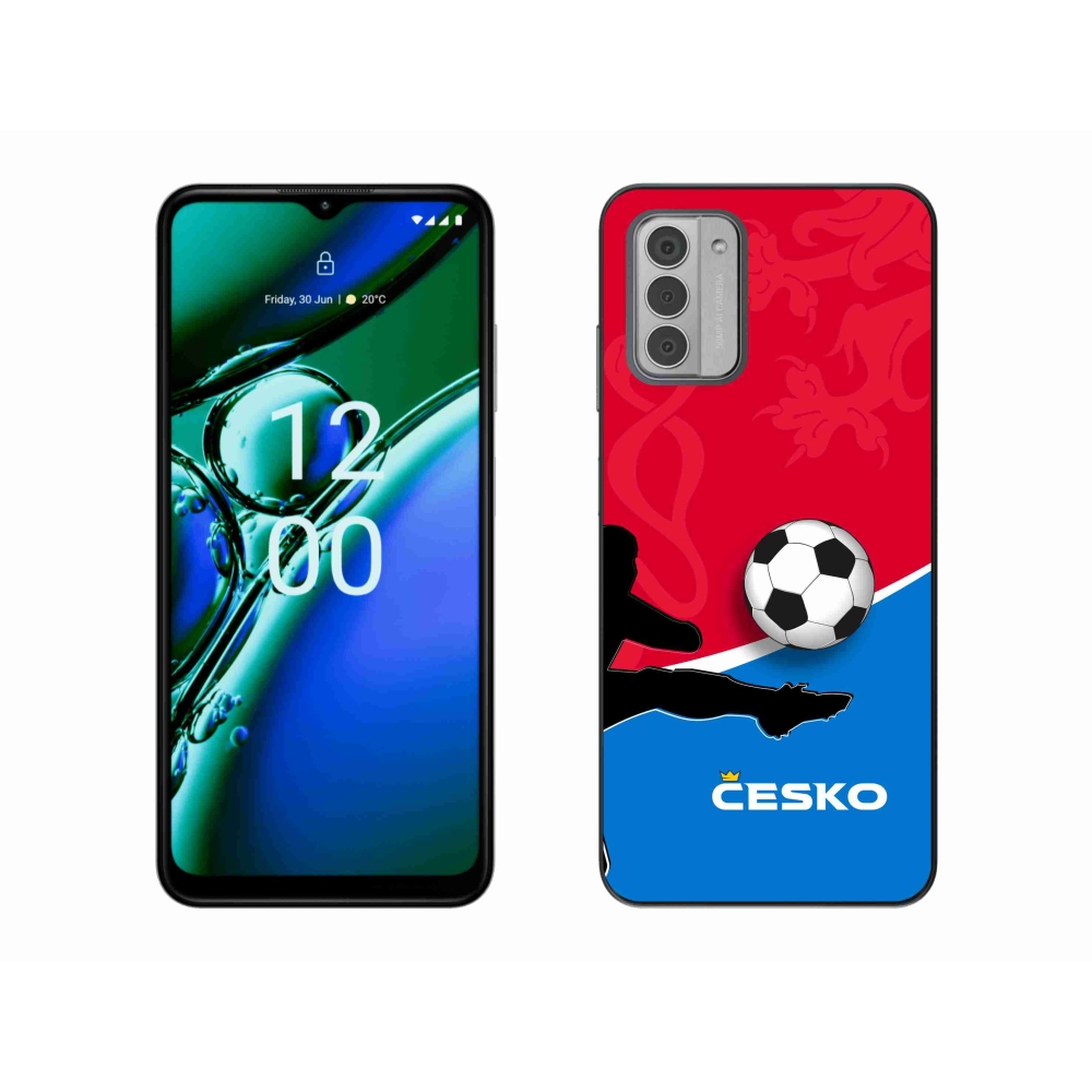 Gelový kryt mmCase na Nokia G42 - fotbal Česko 2