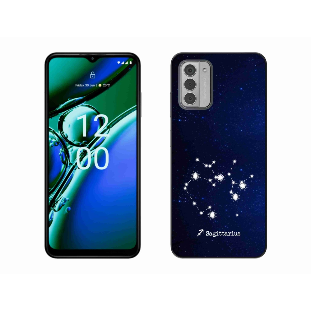 Gelový kryt mmCase na Nokia G42 - souhvězdí Střelce