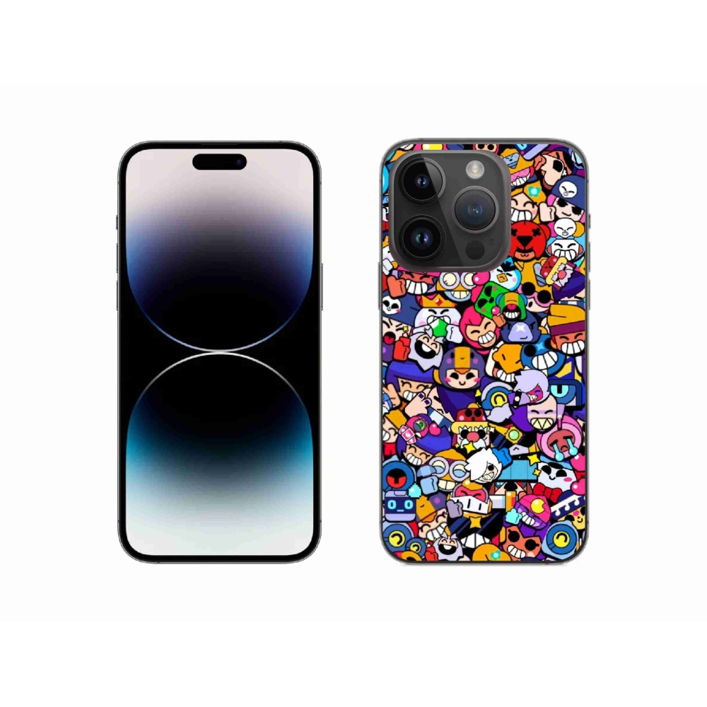 Gelový kryt mmCase na iPhone 14 Pro 6.1 - brawl stars 2