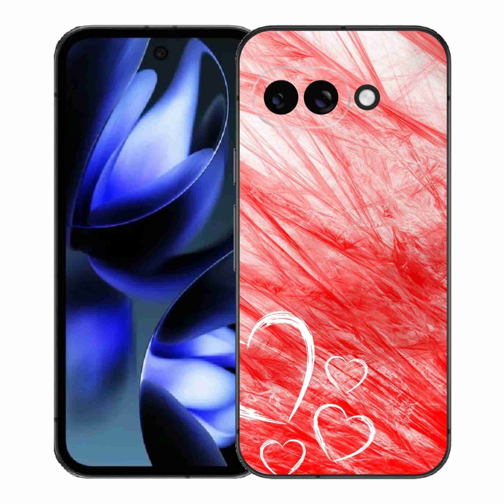 Gelový kryt mmCase na Google Pixel 9a - heart