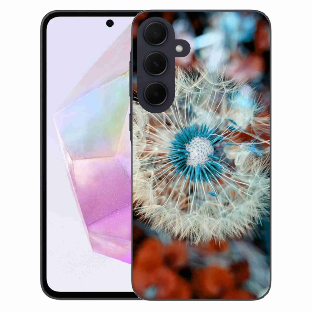 Gelový kryt mmCase na Samsung Galaxy A35 5G - odkvetlá pampeliška 1
