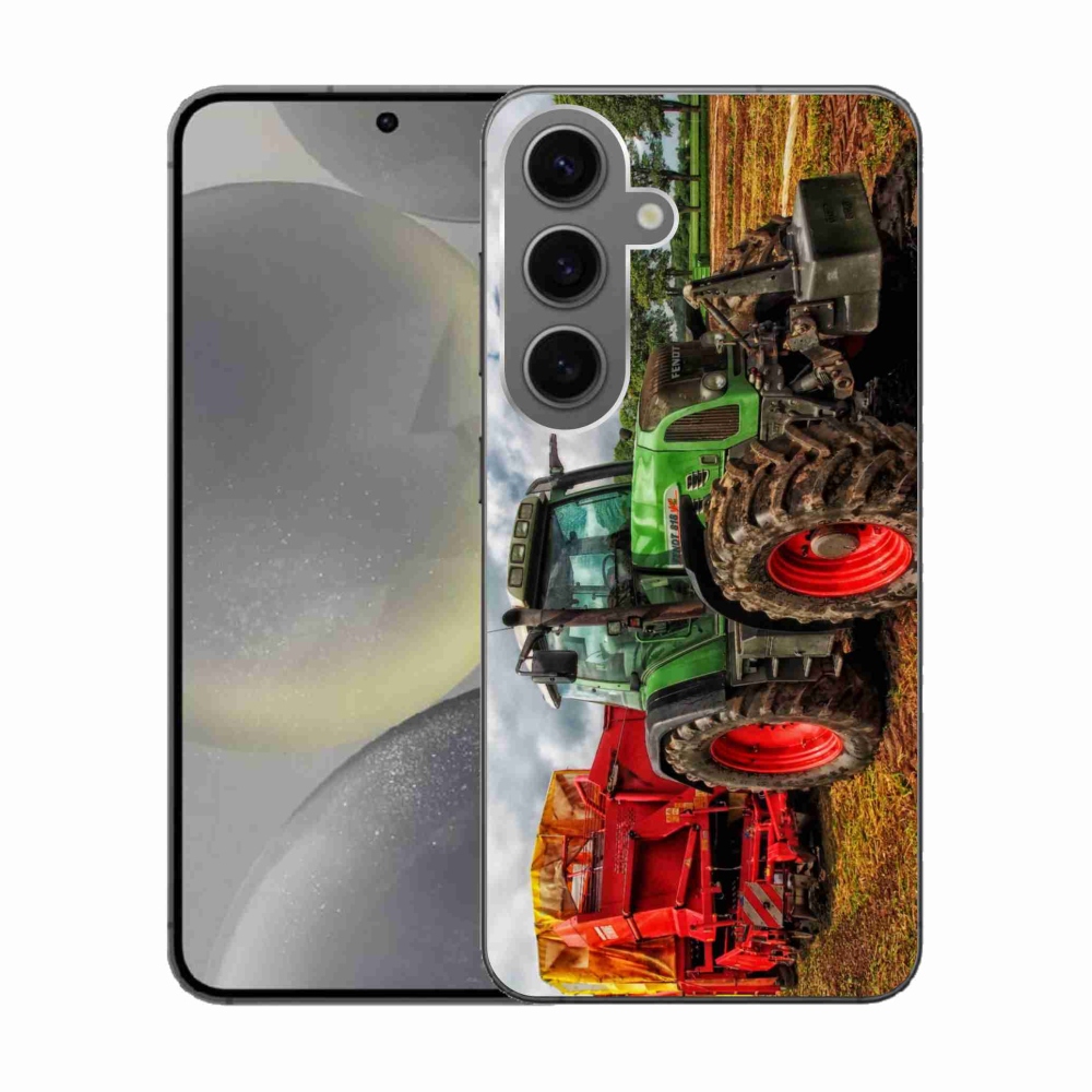 Gelový kryt mmCase na Samsung Galaxy S24 - traktor 4