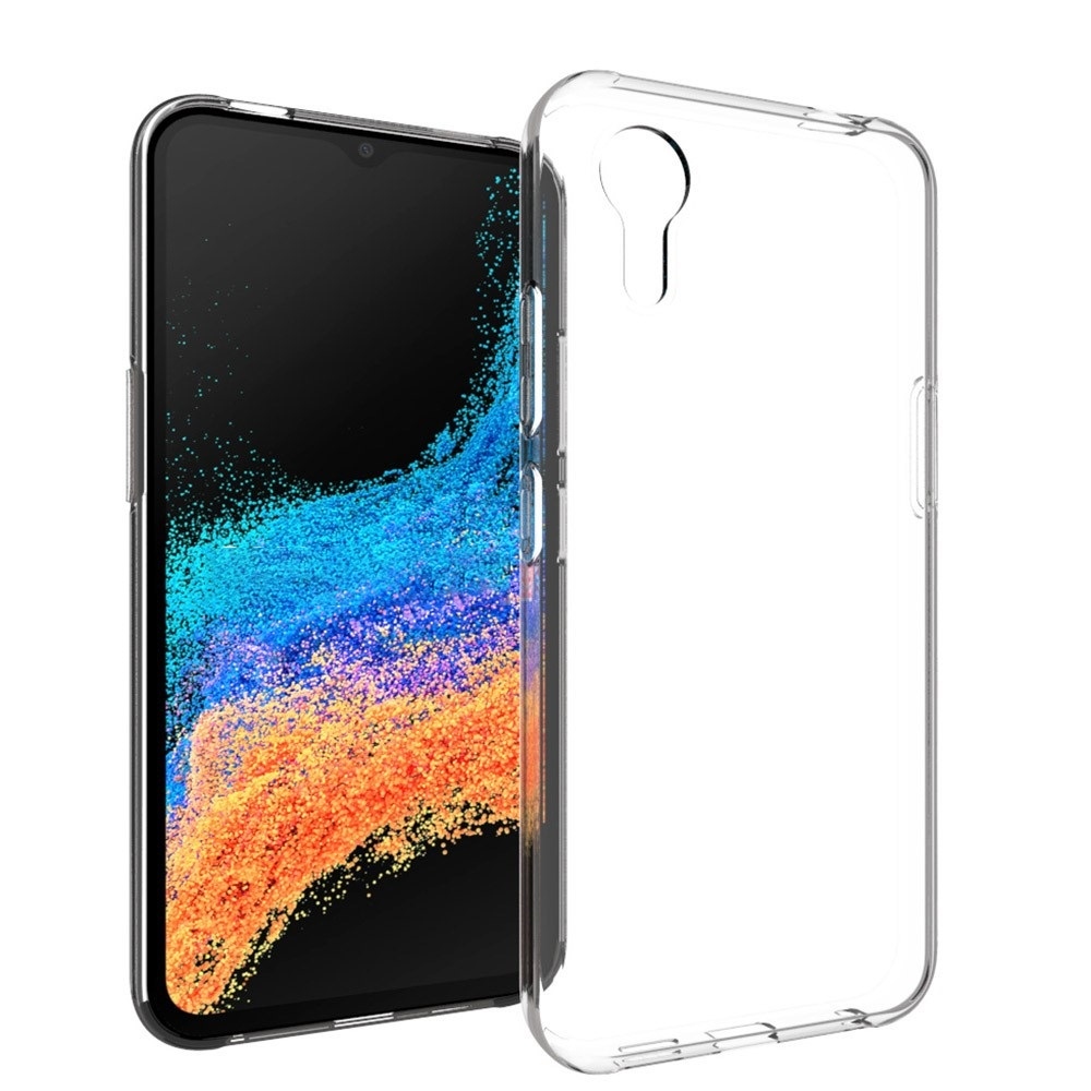 Průhledný gelový obal na Samsung Galaxy Xcover 7 - průhledný