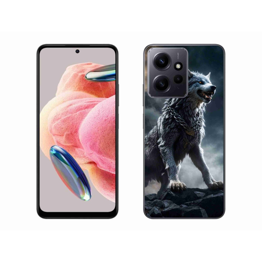 Gelový kryt mmCase na Xiaomi Redmi Note 12 4G - vlk 1
