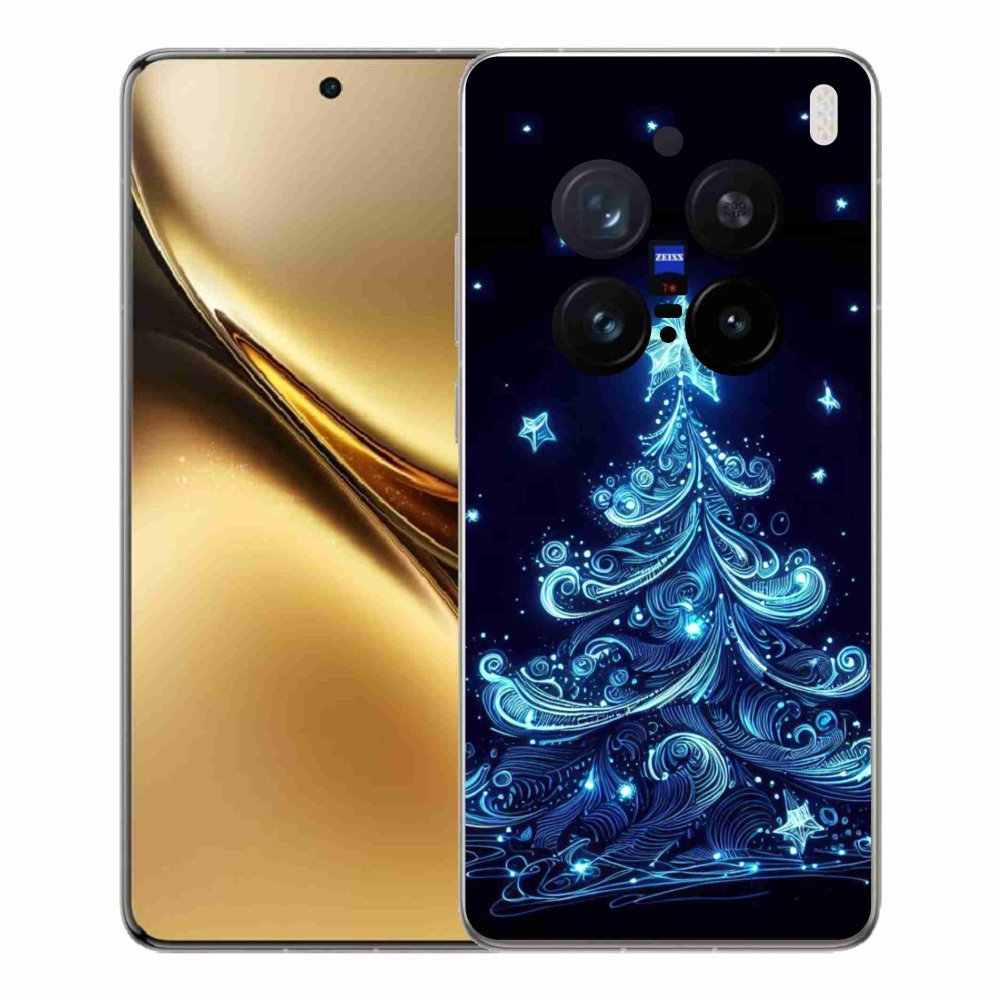 Gelový kryt mmCase na Vivo X200 Pro 5G - neonový vánoční stromek 4