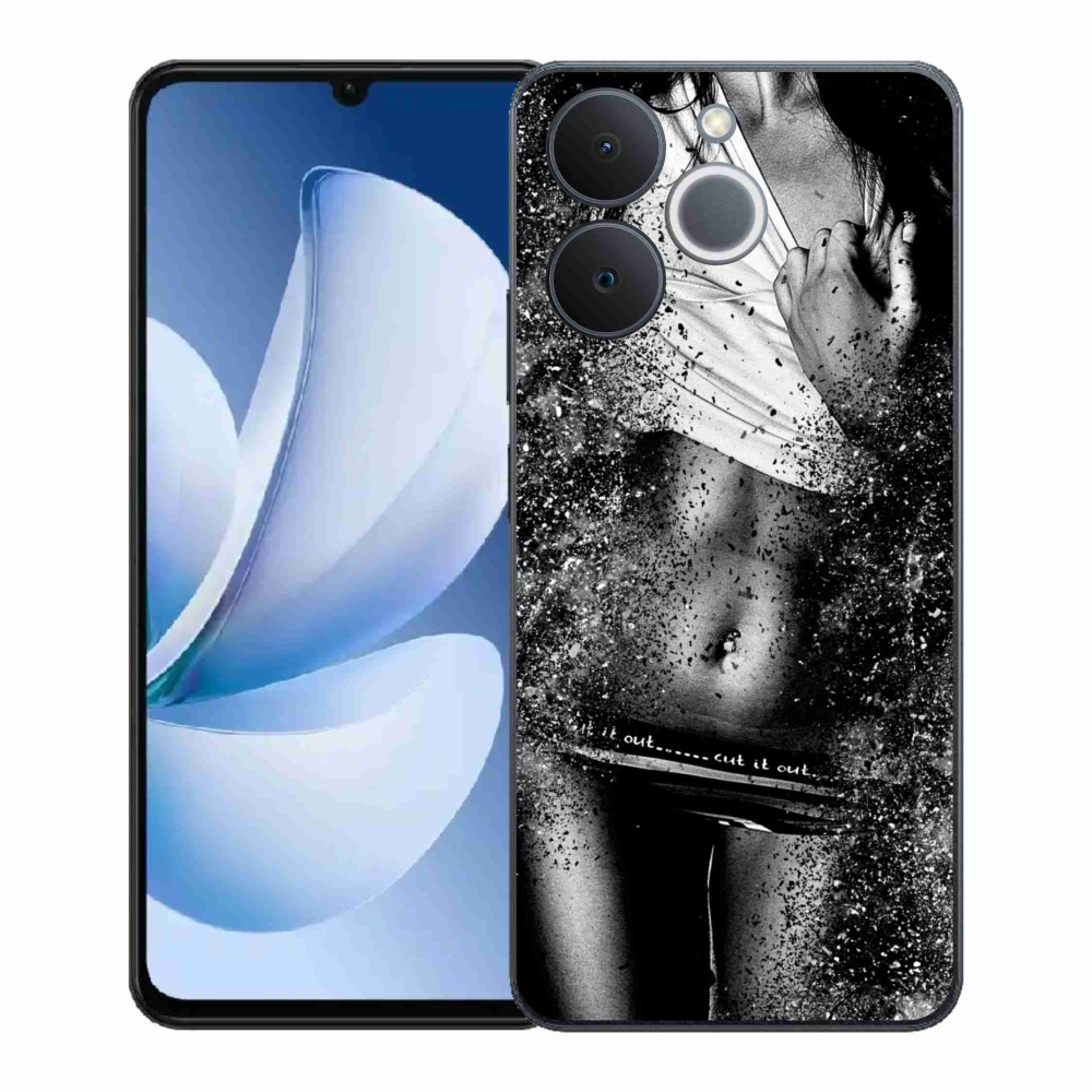 Gelový kryt mmCase na Realme Note 70T - sexy žena 1