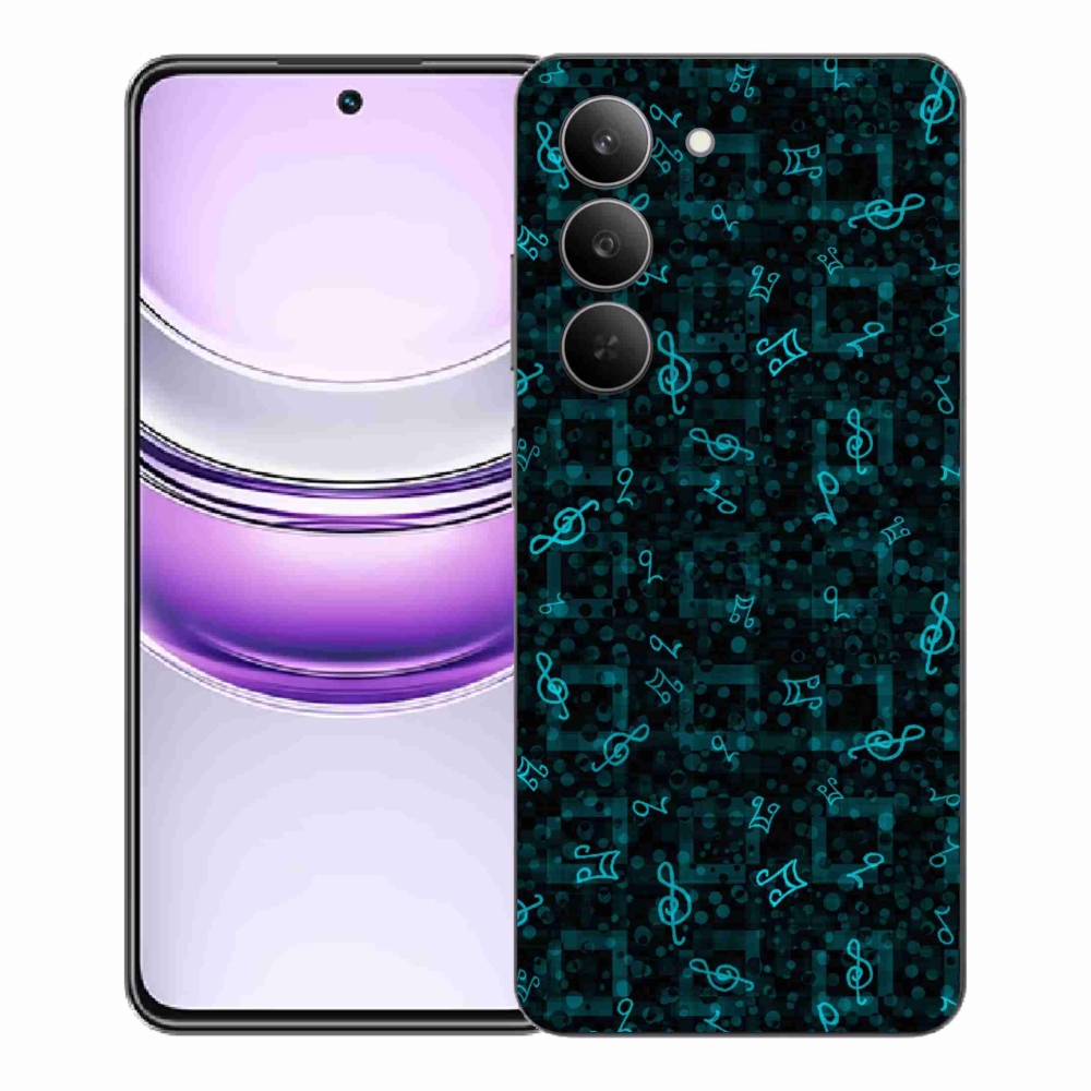 Gelový kryt mmCase na Realme 14x 5G - noty 1