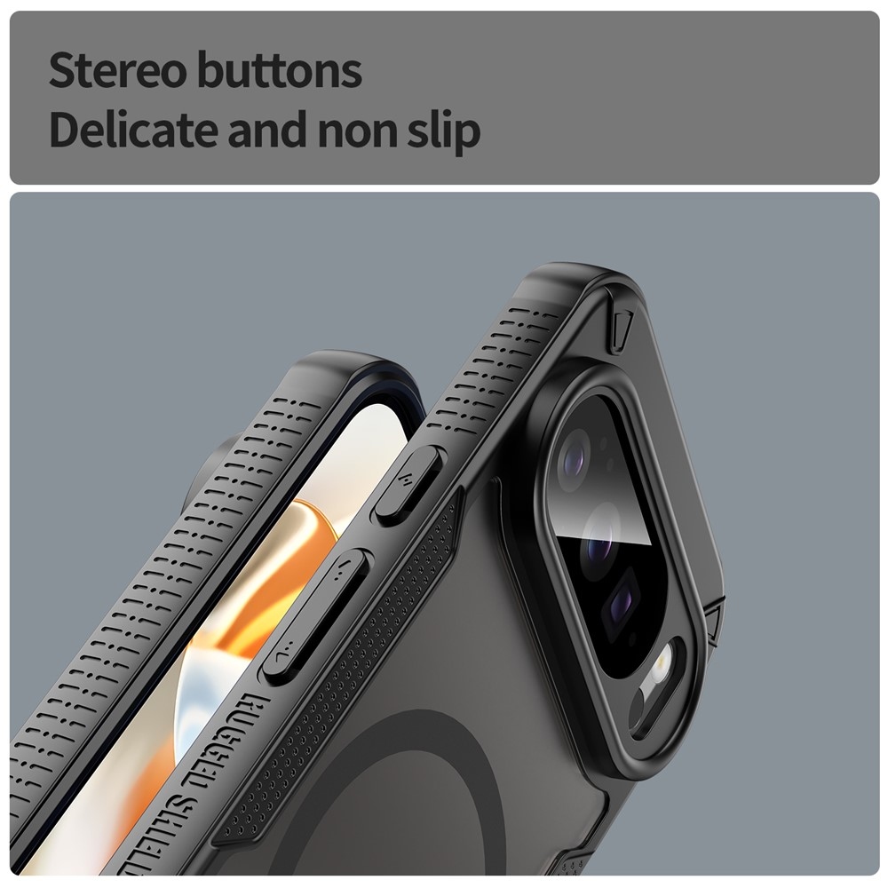 Froste odolný kryt s MagSafe na Google Pixel 10 Pro - černý