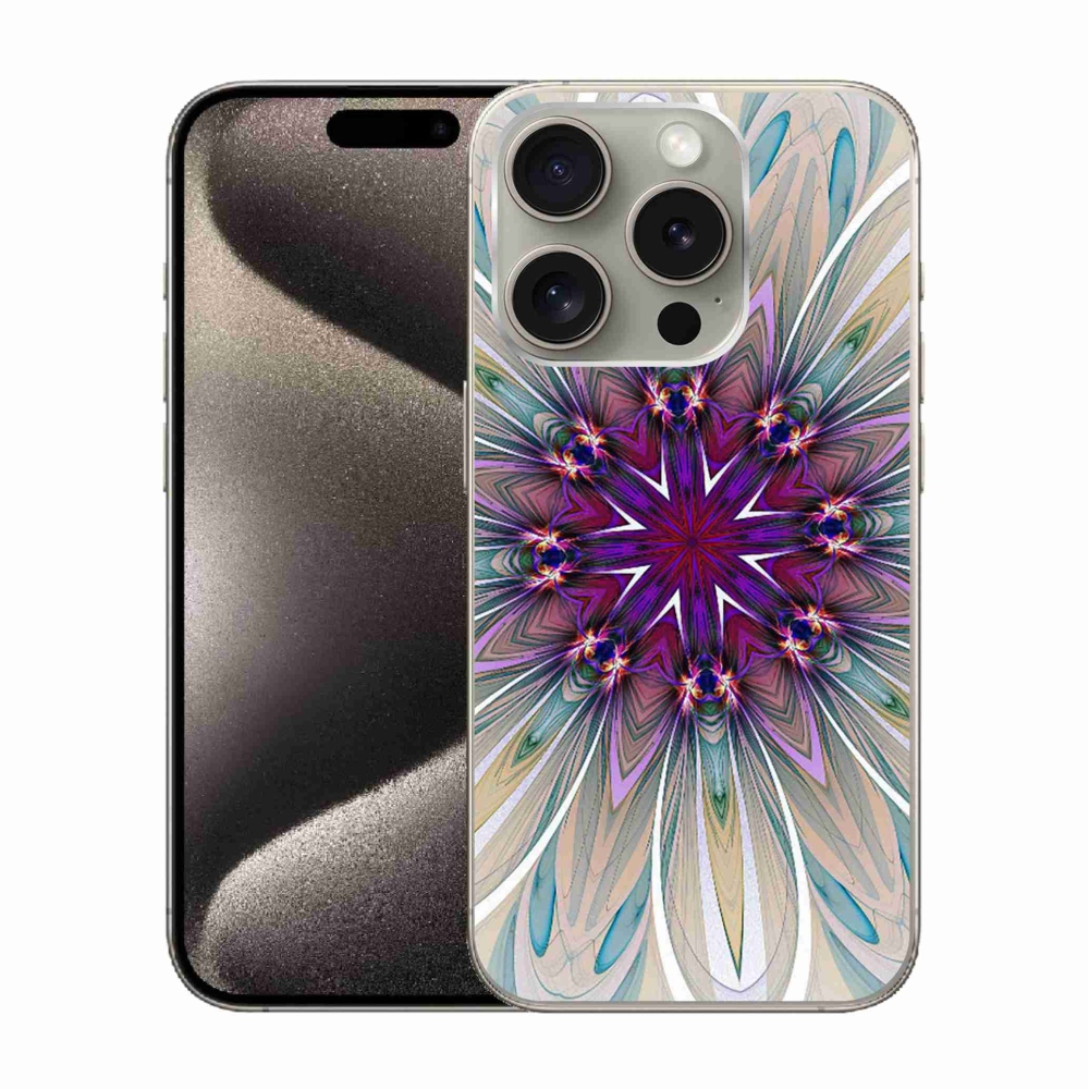 Gelový kryt mmCase na iPhone 15 Pro - abstrakt 10