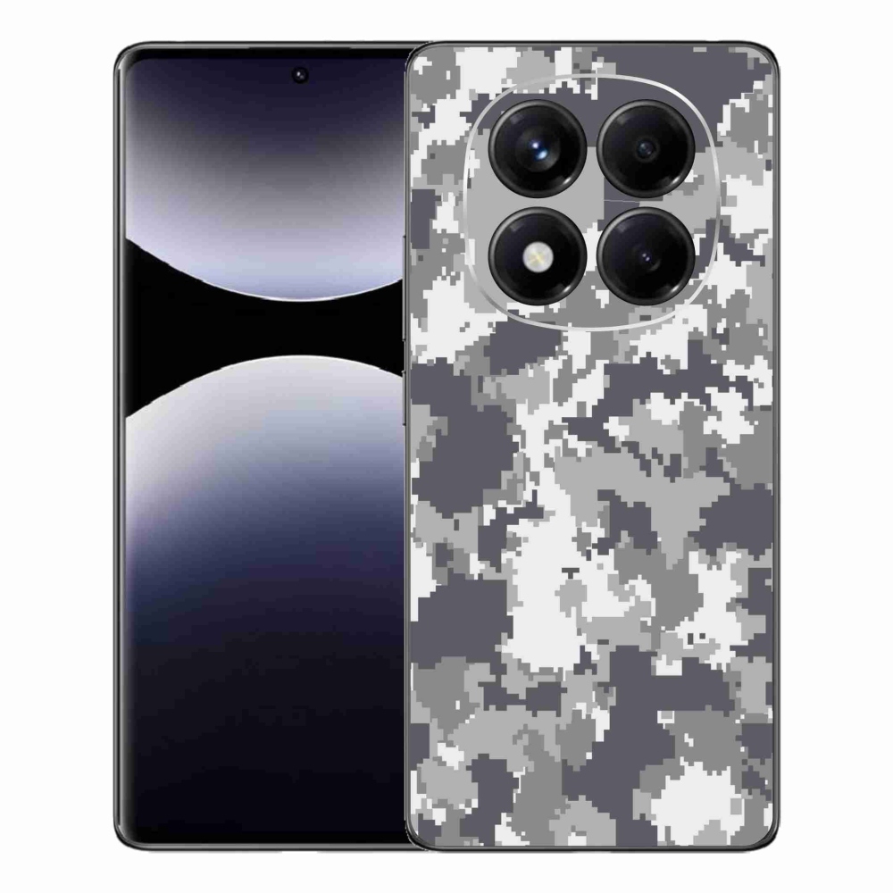 Gelový kryt mmCase na Xiaomi Redmi Note 14 Pro - maskáčový vzor 2