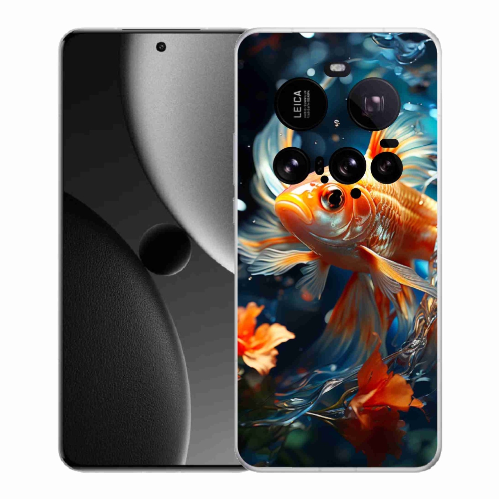 Gelový kryt mmCase na Xiaomi 15 Ultra - rybka