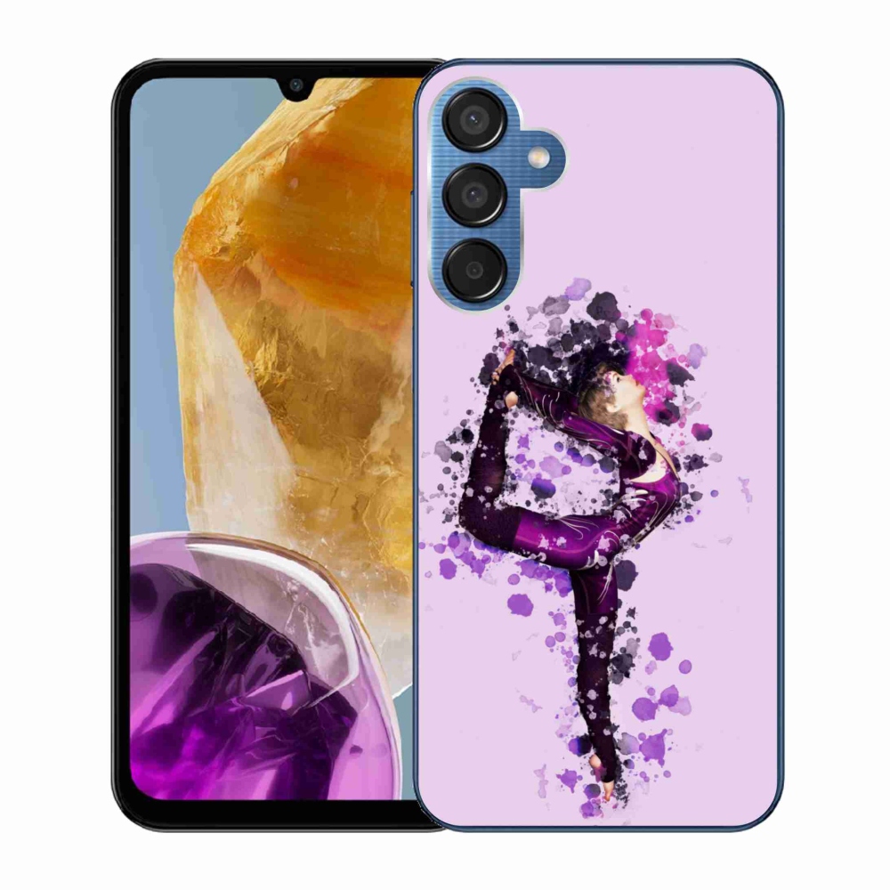 Gelový kryt mmCase na Samsung Galaxy M15 5G - baletka