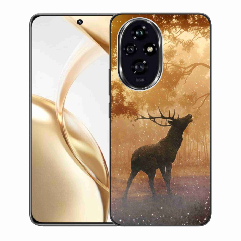 Gelový kryt mmCase na Honor 200 5G - jelen v říji