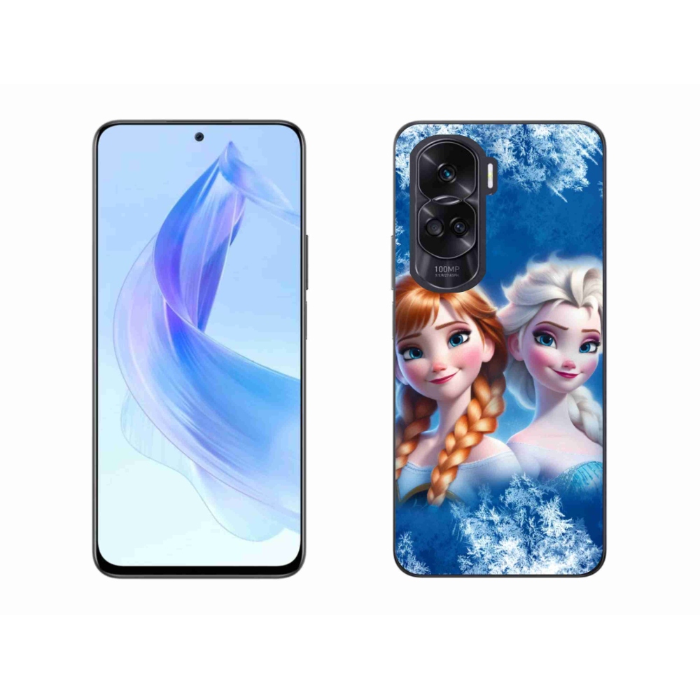 Gelový kryt mmCase na Honor 90 Lite - ledové království 2