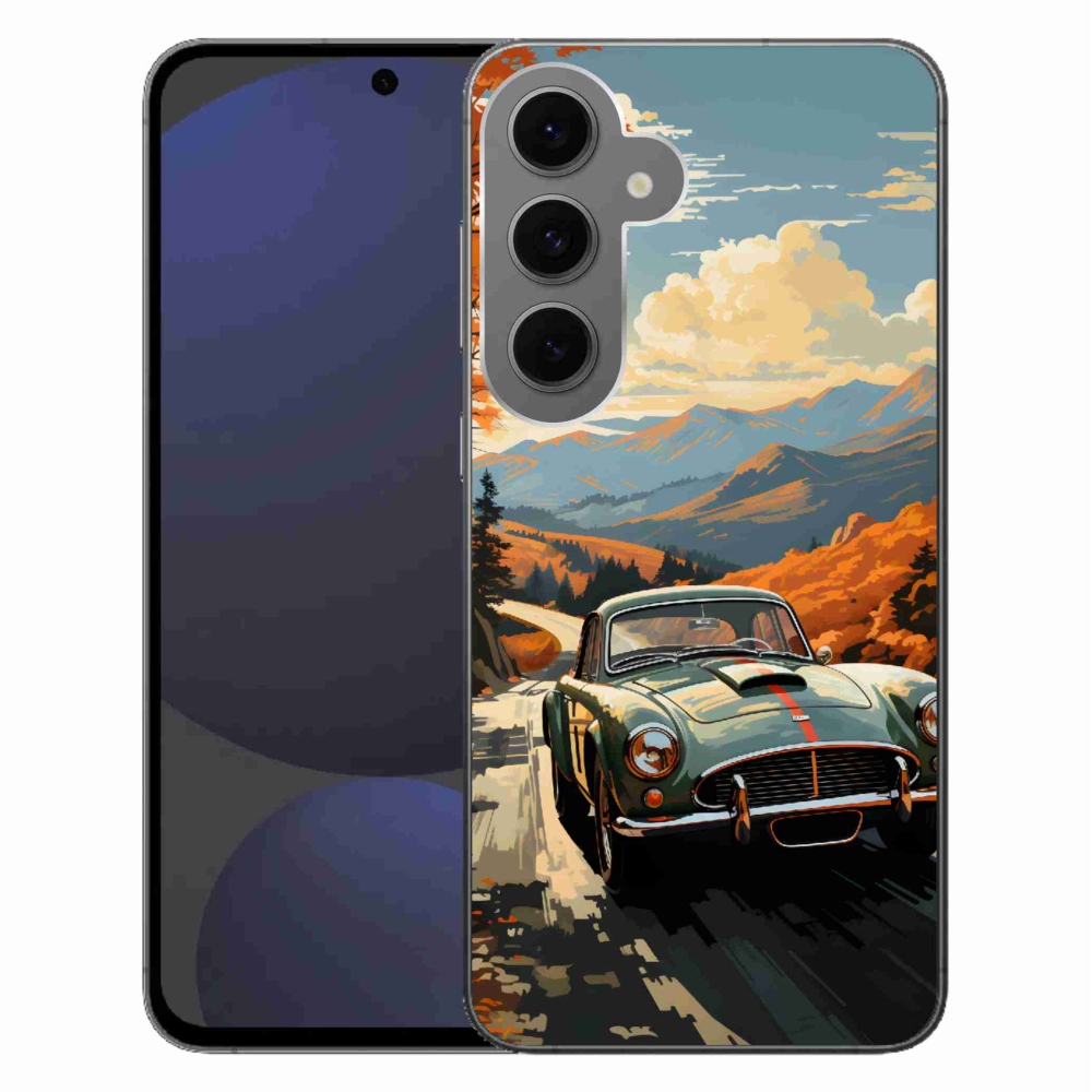 Gelový kryt mmCase na Samsung Galaxy S24 FE - veterán 1