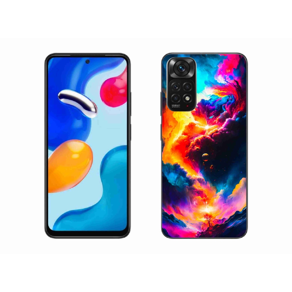 Gelový kryt mmCase na Xiaomi Redmi Note 11S 4G - abstraktní motiv