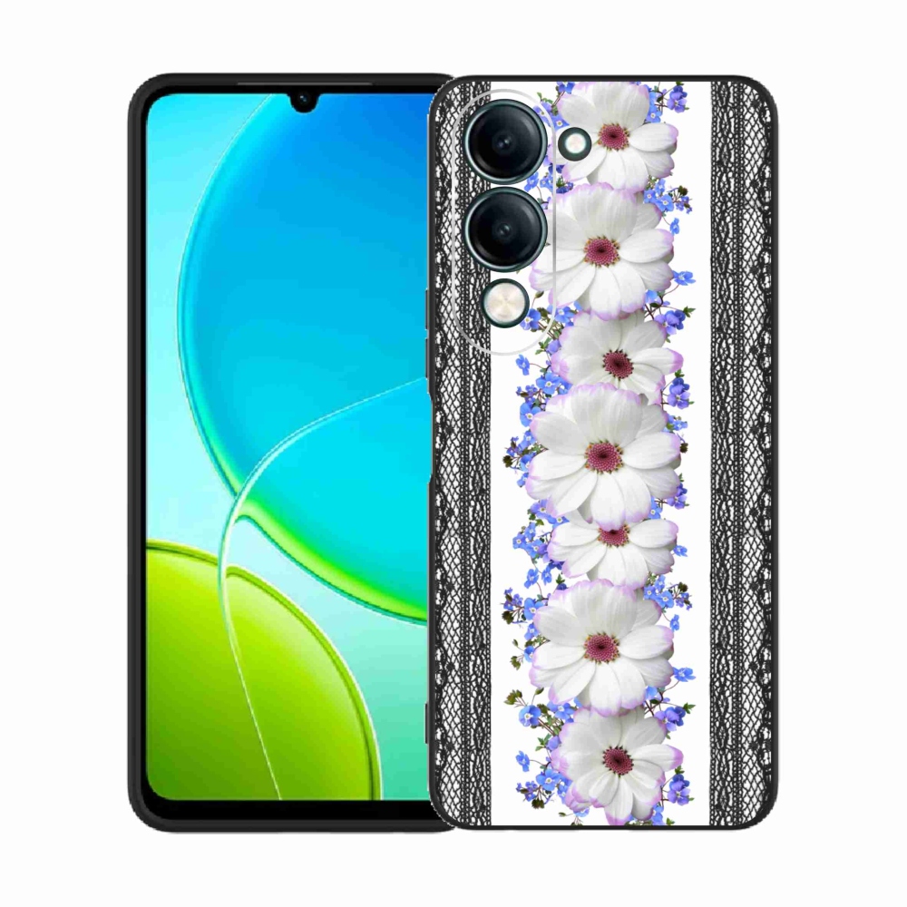 Gelový kryt mmCase na Vivo Y29s 5G - květiny 8