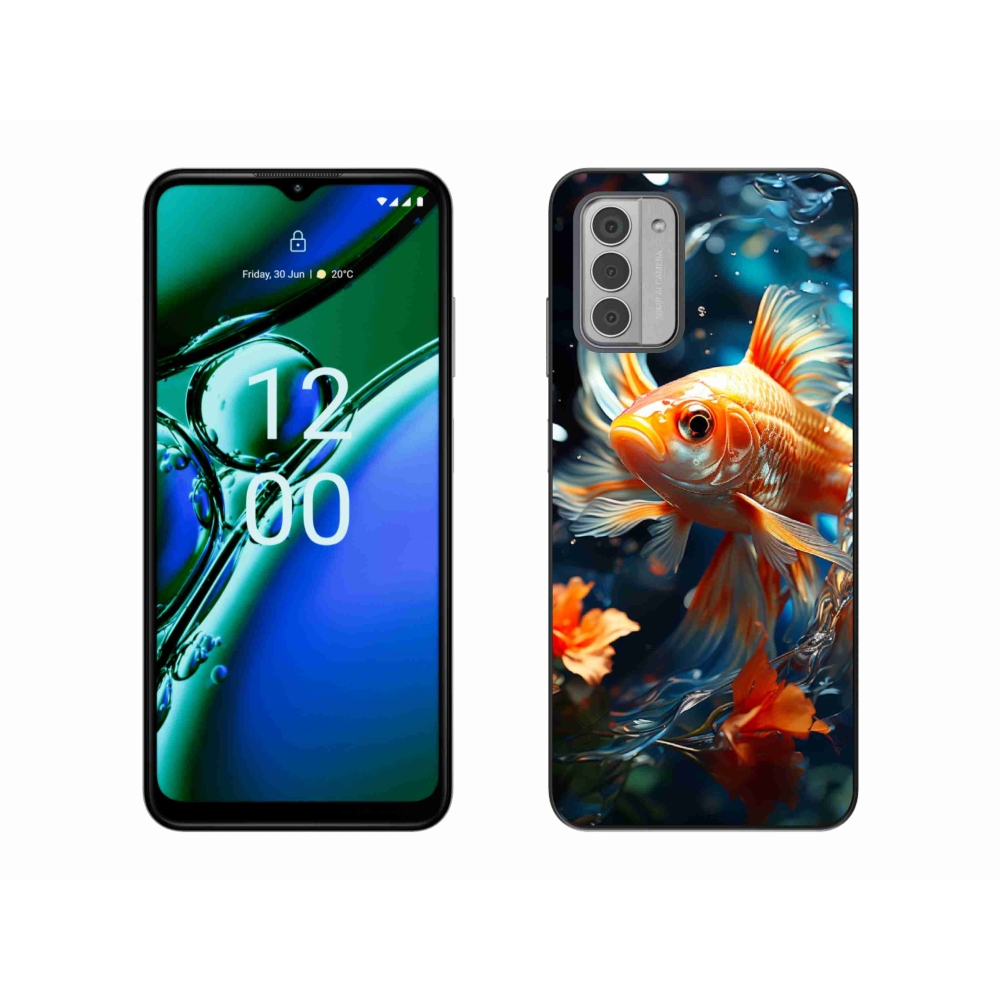 Gelový kryt mmCase na Nokia G42 - rybka