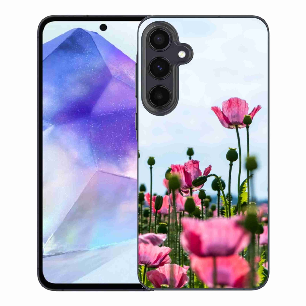 Gelový kryt mmCase na Samsung Galaxy A55 5G - vlčí mák
