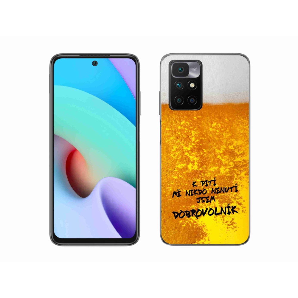 Gelový kryt mmCase na Xiaomi Redmi 10/Redmi 10 (2022) - pivní motiv 4