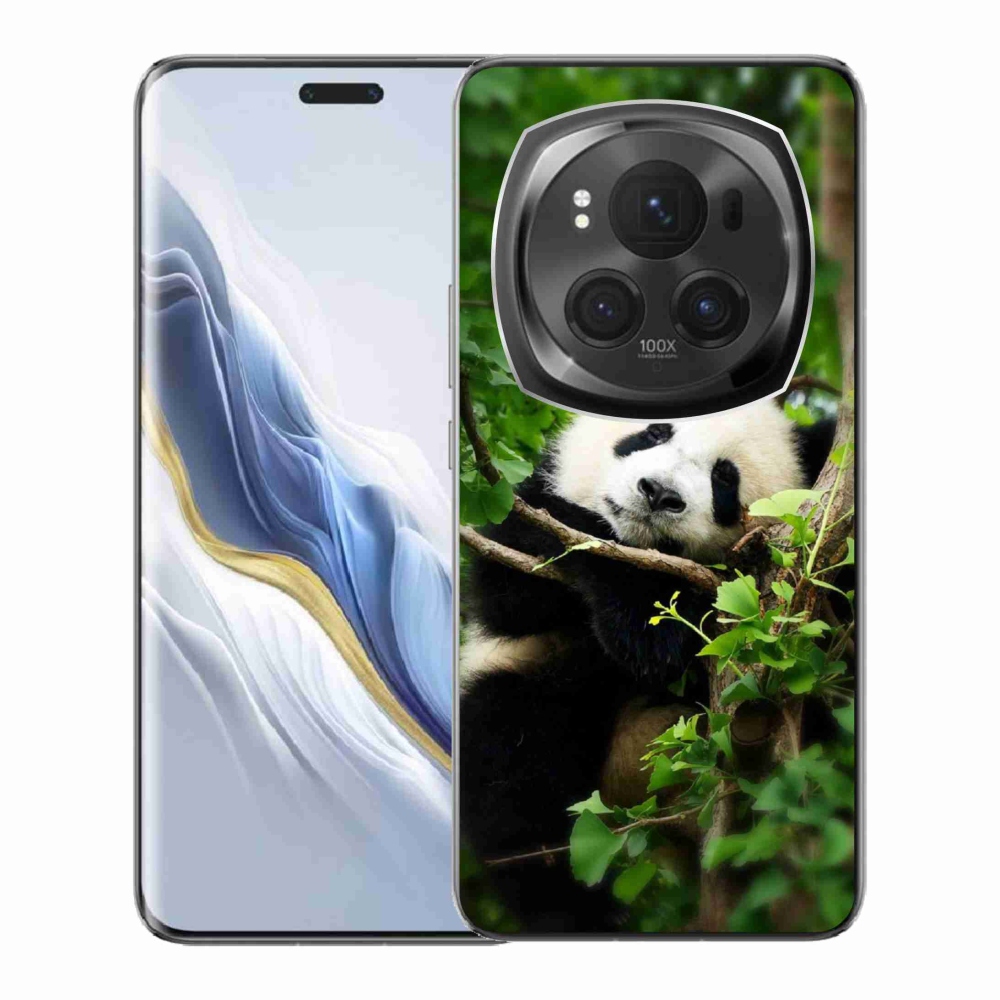 Gelový kryt mmCase na Honor Magic 6 Pro 5G - panda