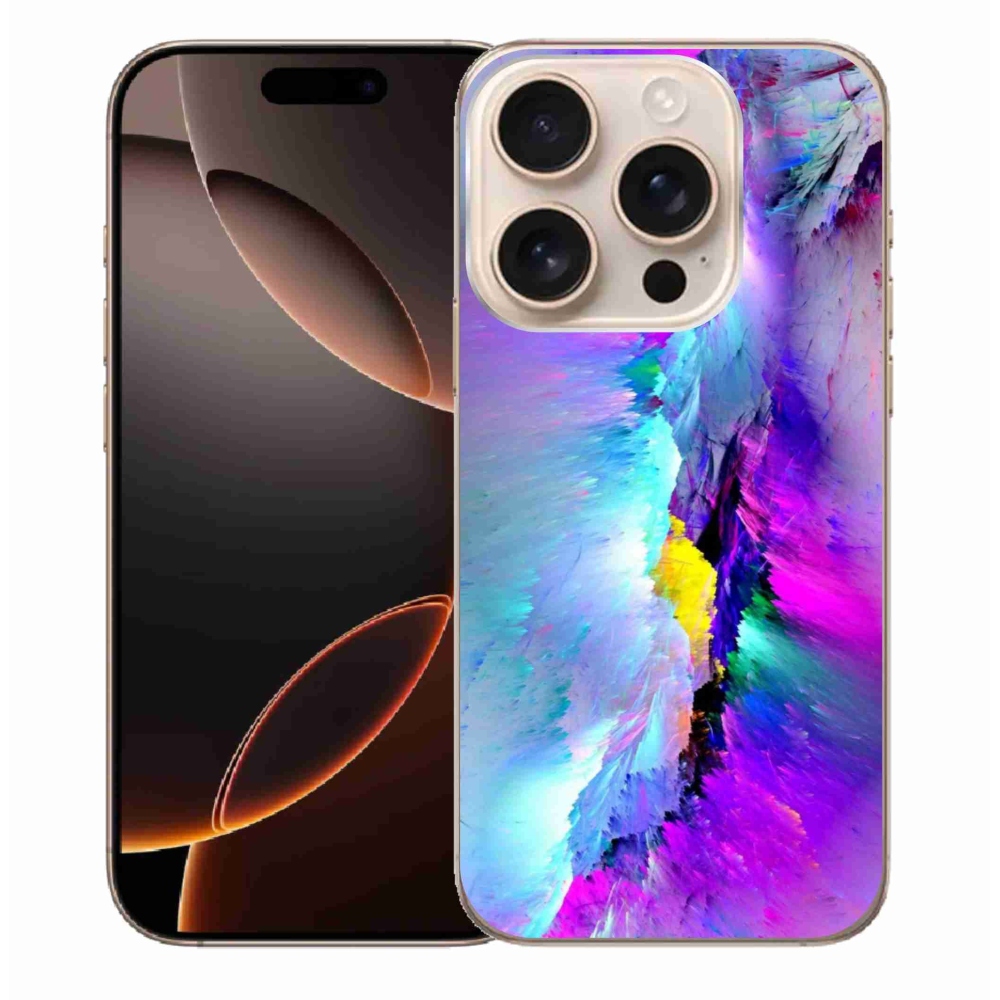 Gelový kryt mmCase na iPhone 16 Pro Max - abstrakt