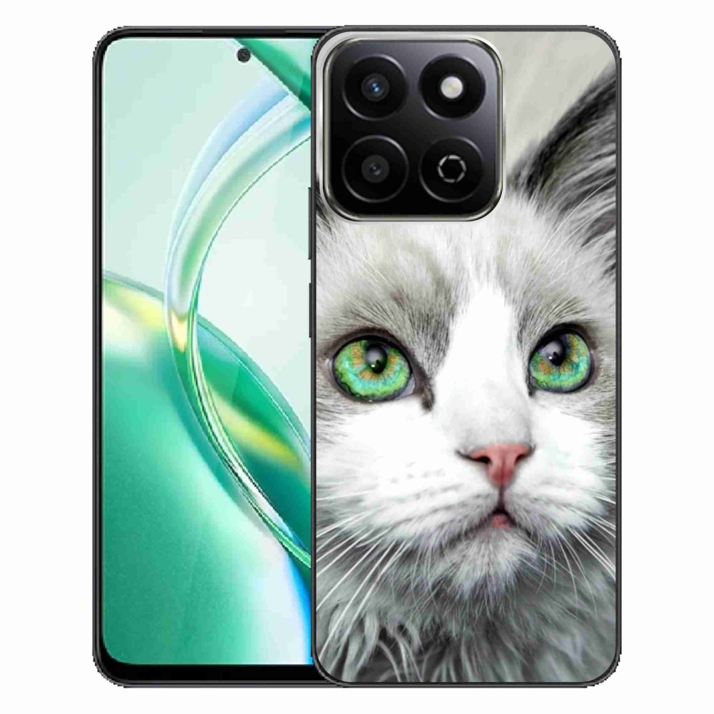 Gelový kryt mmCase na Honor 200 Smart 5G - kočičí pohled