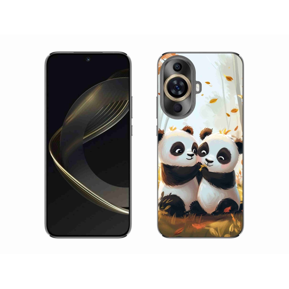 Gelový kryt mmCase na Huawei Nova 11 - pandy