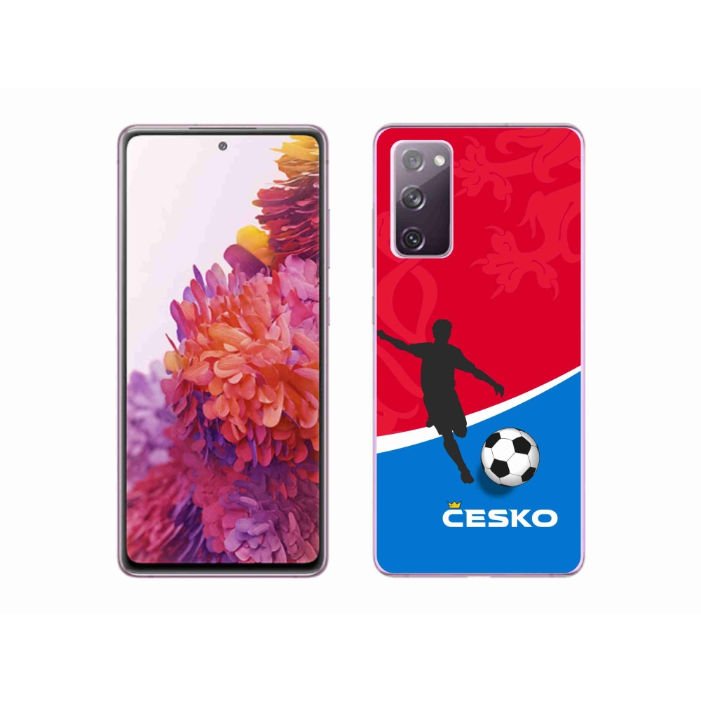Gelový kryt mmCase na Samsung Galaxy S20 FE - fotbal Česko