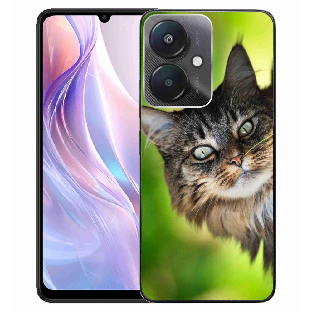 Gelový kryt mmCase na Xiaomi Redmi 13C 5G - kočka 3
