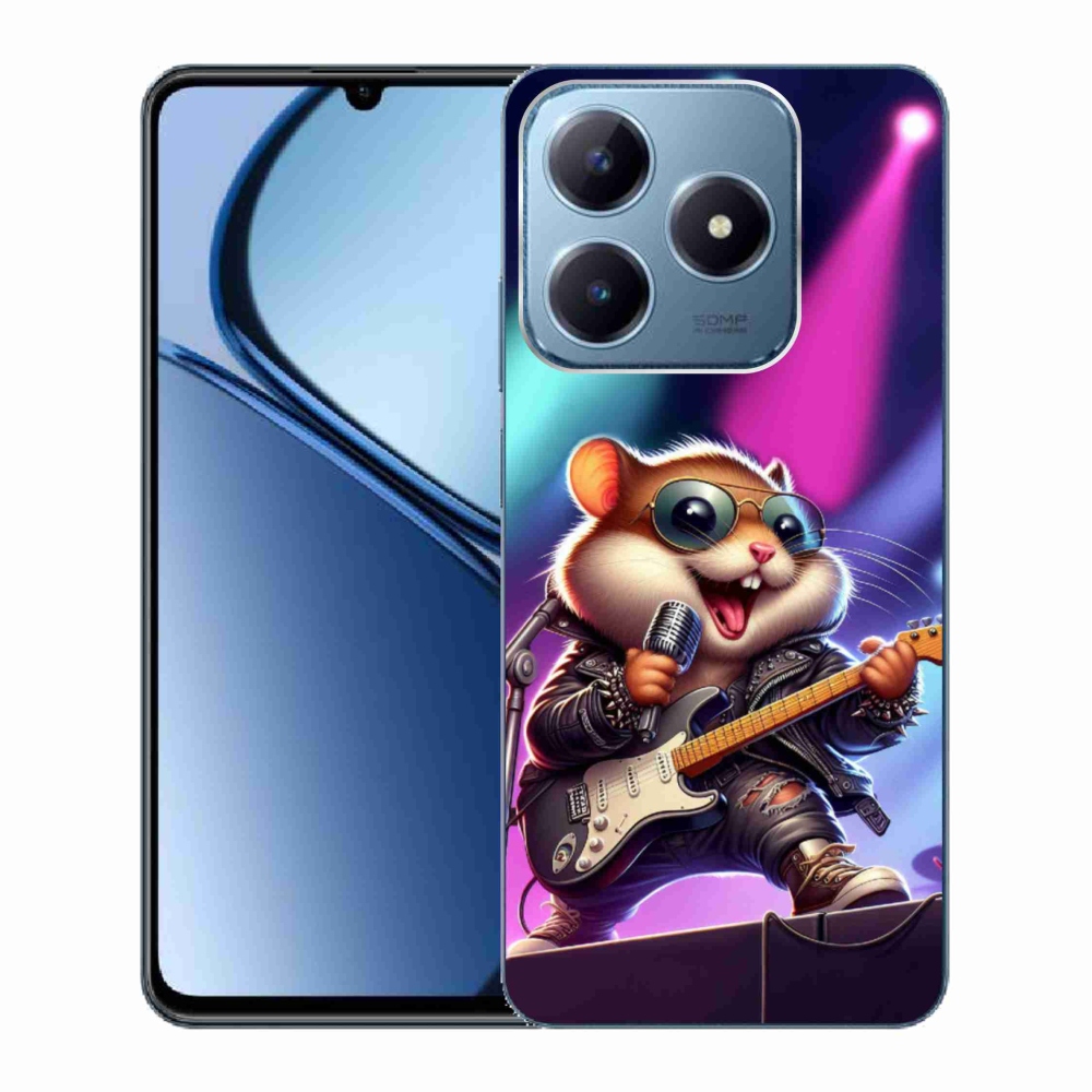 Gelový kryt mmCase na Realme C63 - křeček rocker