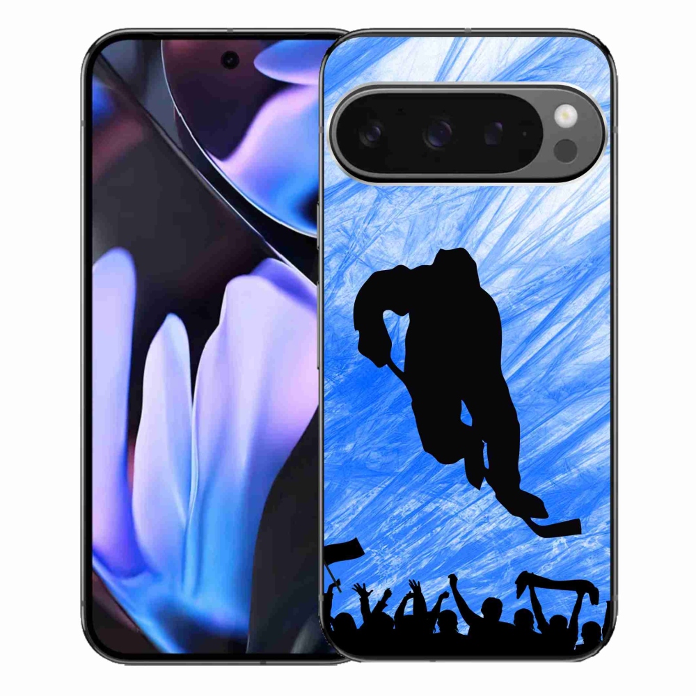Gelový kryt mmCase na Google Pixel 9 Pro XL - hokejový hráč