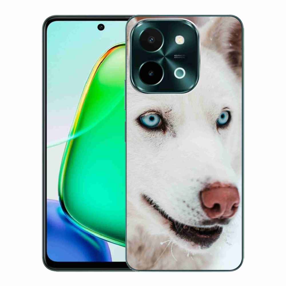 Gelový obal mmCase na Vivo Y28 - psí pohled