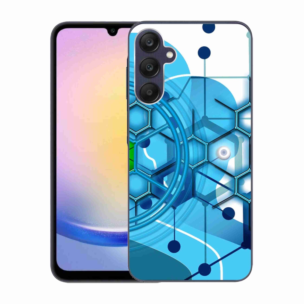 Gelový kryt mmCase na Samsung Galaxy A25 5G - abstraktní vzor 2