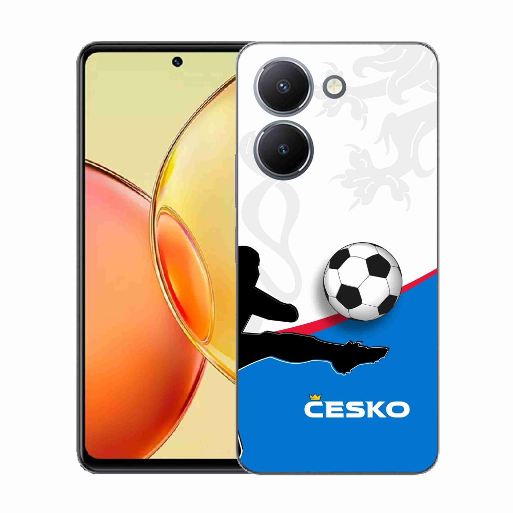 Gelový kryt mmCase na Vivo Y36 - fotbal Česko 3
