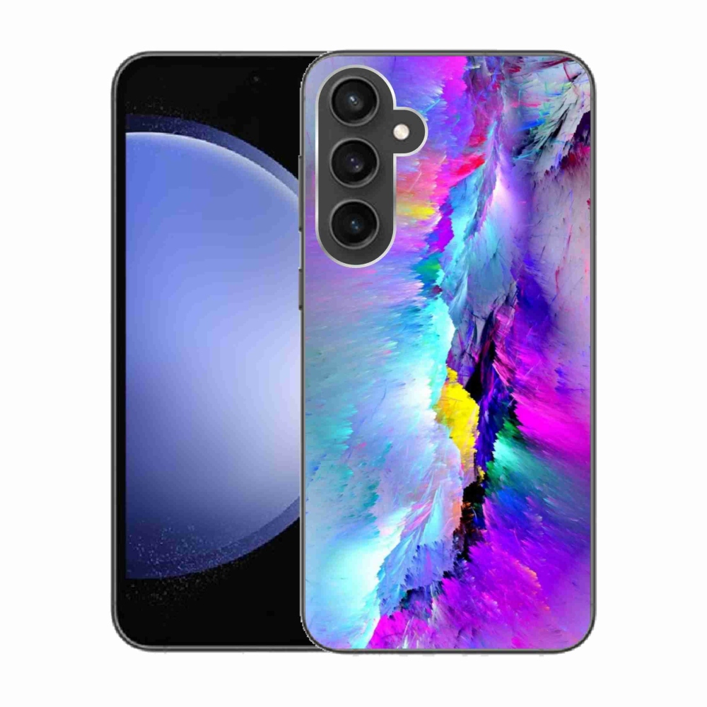 Gelový kryt mmCase na Samsung Galaxy S23 FE - abstrakt