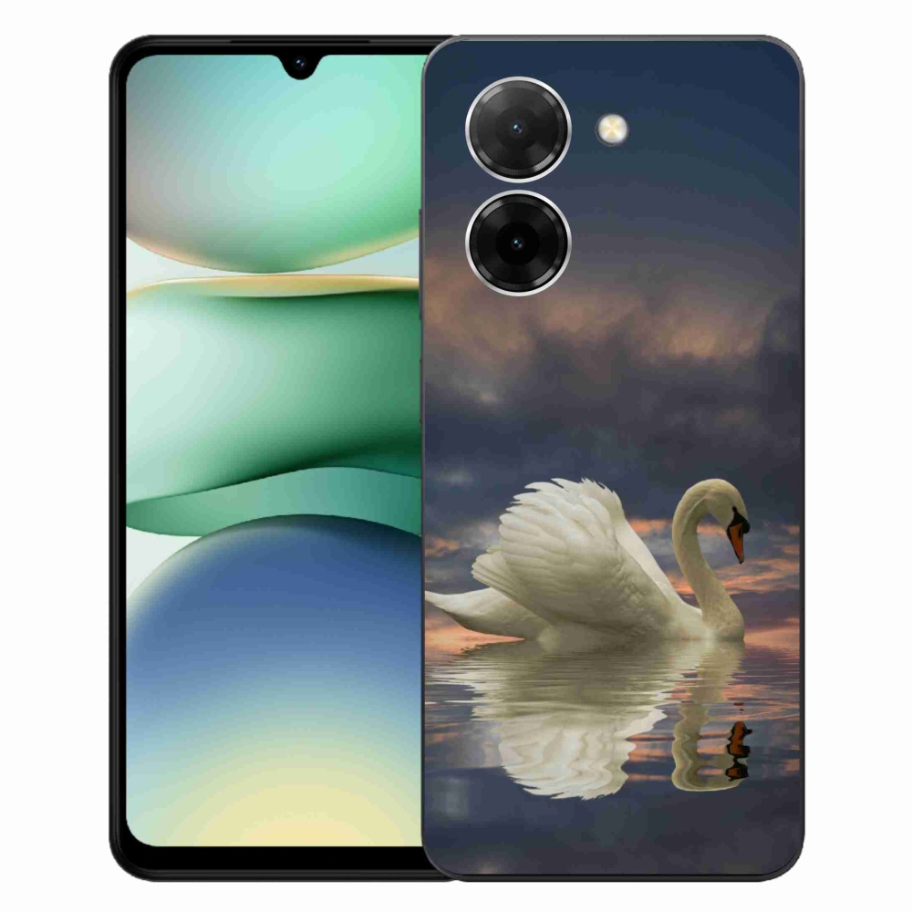 Gelový kryt mmCase na Xiaomi Redmi A5 (171.7x77.8x8.3mm) - labuť
