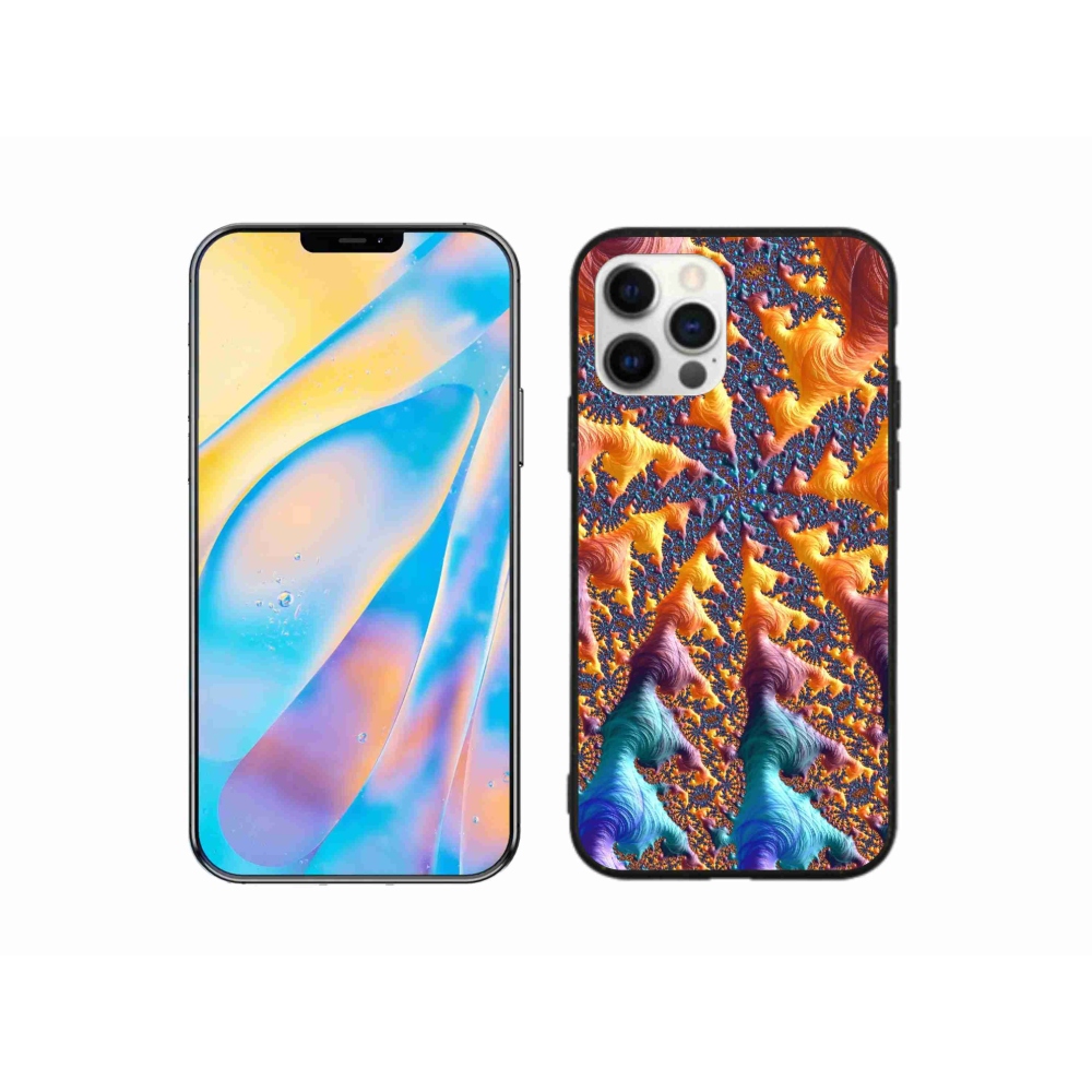 Gelový kryt mmCase na iPhone 12 Pro - abstraktní motiv 23