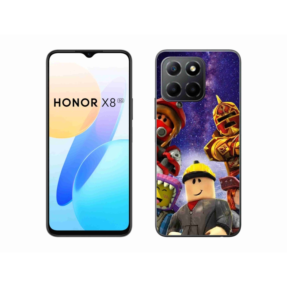 Gelový kryt mmCase na Honor X8 5G/Honor 70 Lite 5G - roblox 3