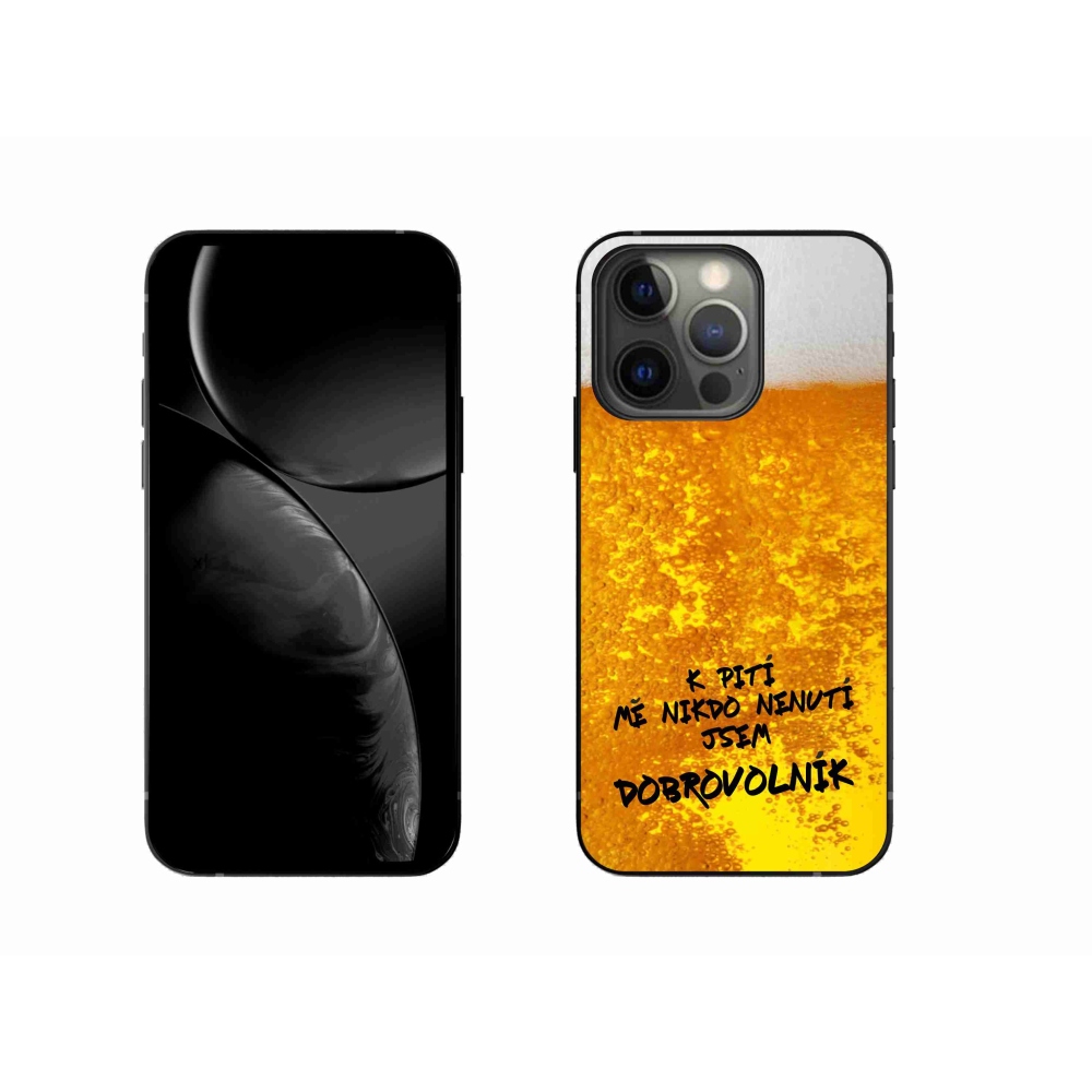 Gelový kryt mmCase na iPhone 13 Pro 6.1 - pivní motiv 4