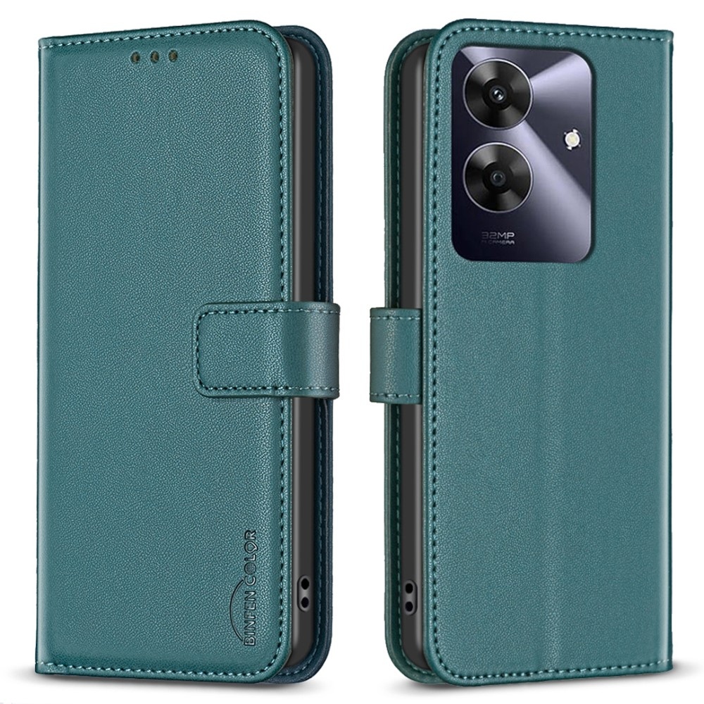 BNF knížkové pouzdro na Realme Note 60 - zelené