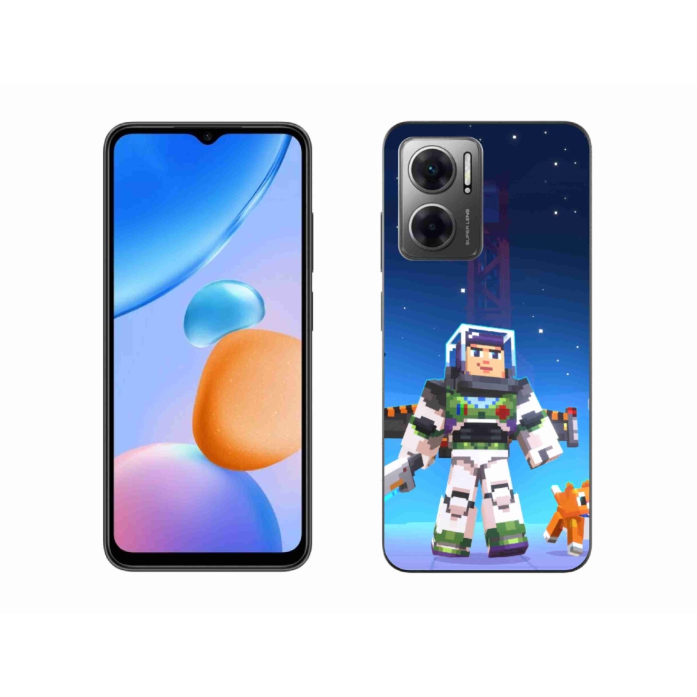 Gelový kryt mmCase na Xiaomi Redmi 10 5G - minecraft 2