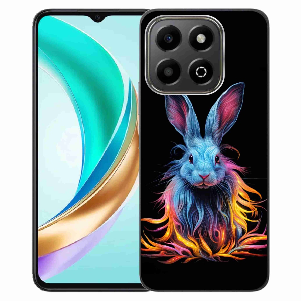 Gelový kryt mmCase na Honor X6b - abstraktní zajíc