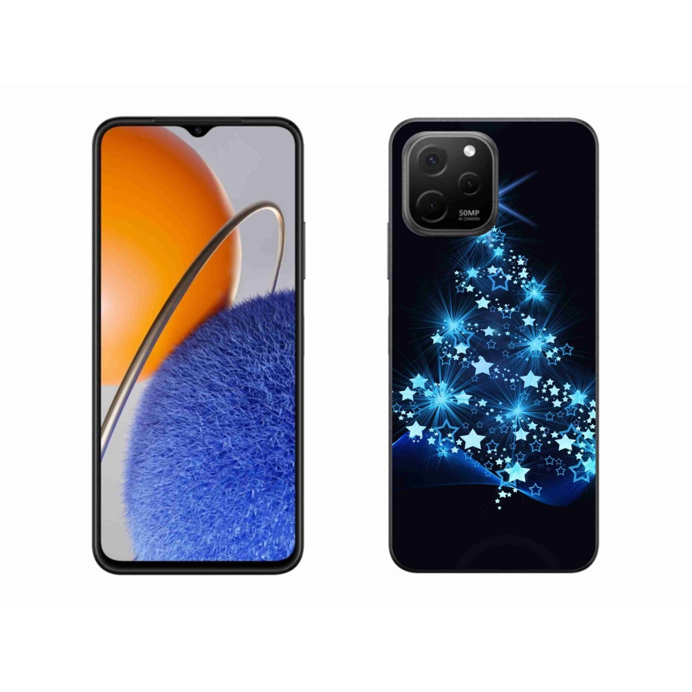 Gelový kryt mmCase na Huawei Nova Y61 - vánoční stromek