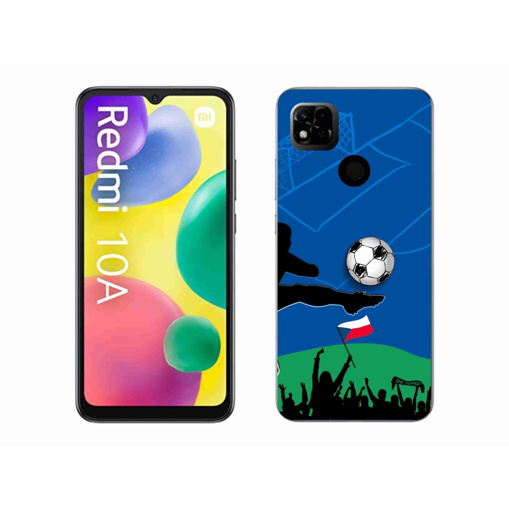 Gelový kryt mmCase na Xiaomi Redmi 10A - fanoušci fotbalu