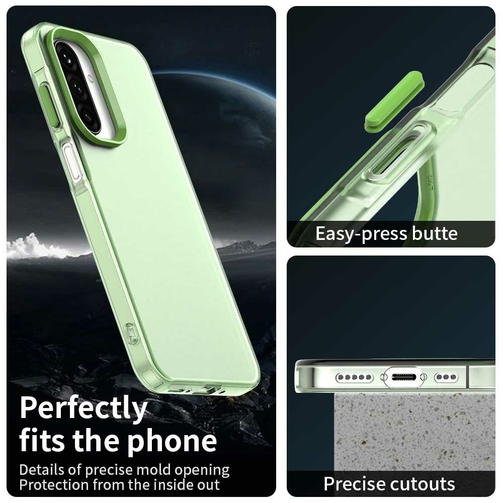 Candy matný gelový obal na Samsung Galaxy A26 5G - zelený