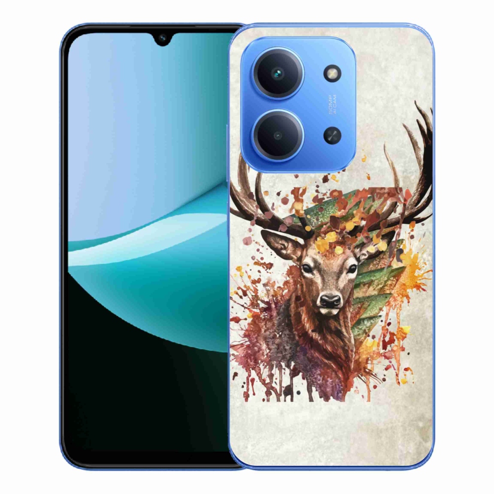 Gelový kryt mmCase na Xiaomi Redmi 15C 4G/5G (173mm) - jelen 1