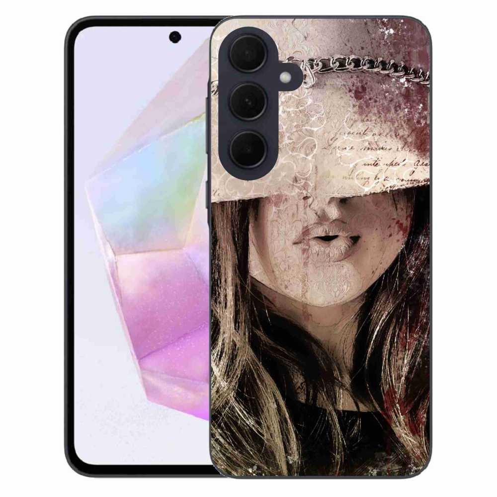 Gelový kryt mmCase na Samsung Galaxy A35 5G - dívka